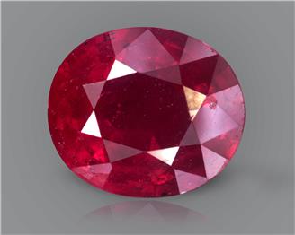 Natural Ruby (Manik) Heated Treated Certified 5.01 CTS... ( 29005 )